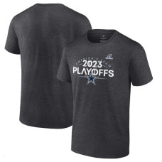 Dallas Cowboys 2023 Playoffs T-Shirt – Heather Charcoal